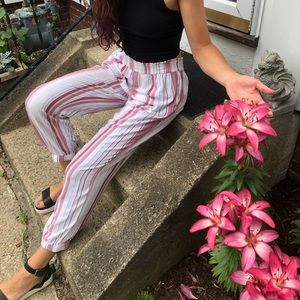 American Eagle Striped Jogger Pant